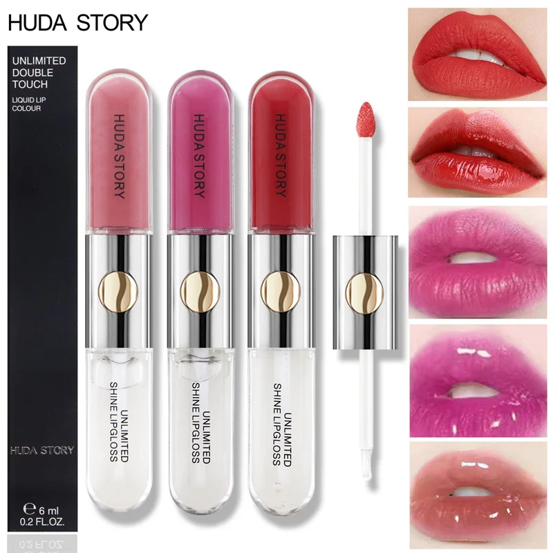 

12 Colors Moisturizing Lip Gloss Lip Oil Water Gloss Liquid Lipstick Non-stick Cup Waterproof Lip Glaze Lip Tint Lip Makeup