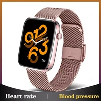 new smart watch women 1 69 inch full touch fitness real time activity tracker blood pressure sports ladies smart watch menbox
