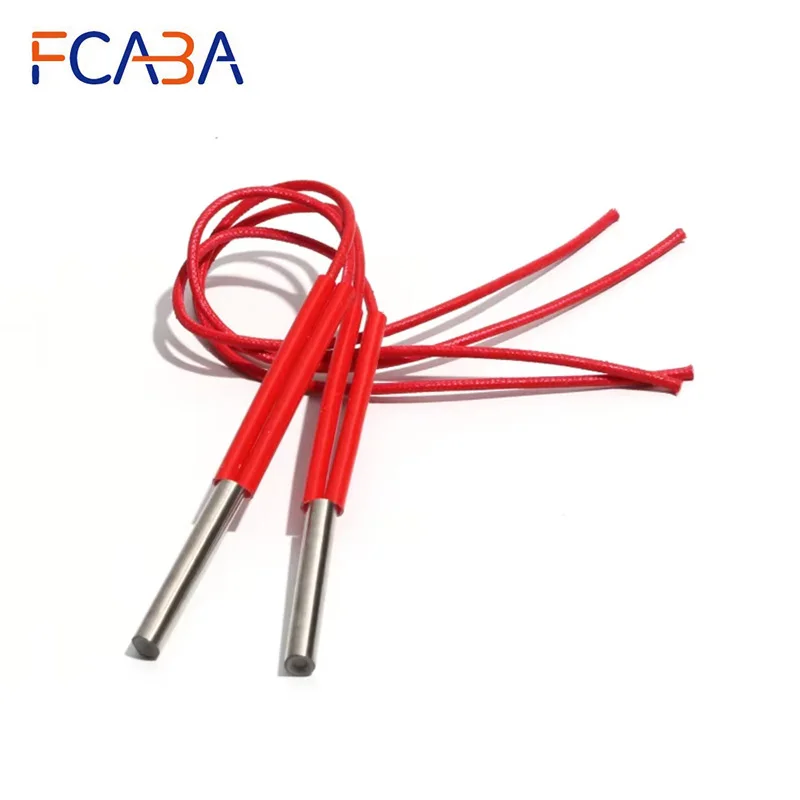 FCABA Трубчатый картриджный нагреватель 6 мм 201SUS 30/40/50 Вт 110/220/380 В