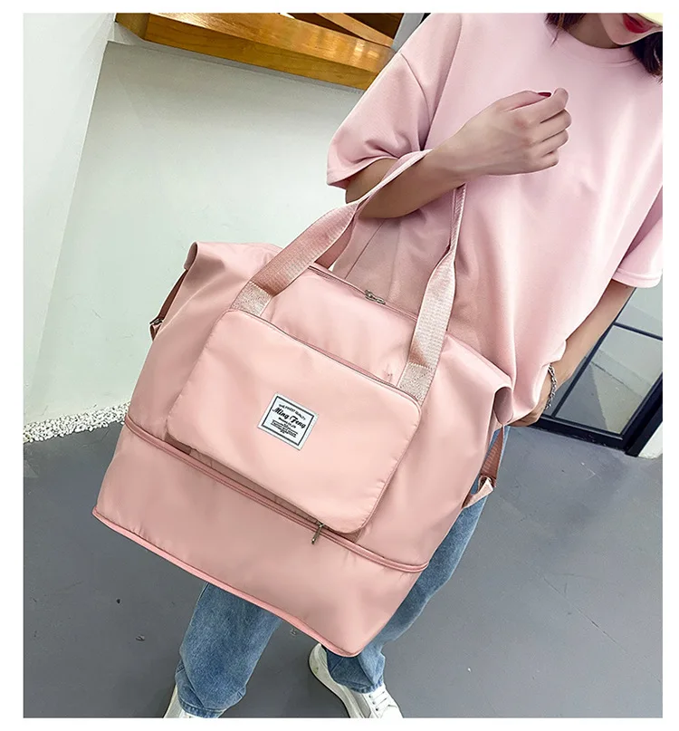 

2022 вместительные многофункциональные дорожные спортивные сумки, складные дорожные сумки, водонепроницаемые сумки-тоуты, дорожные сумки дл...