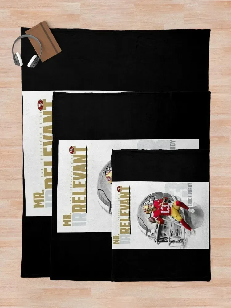 Mr irrelevant Brock Purdy Плед Одеяло