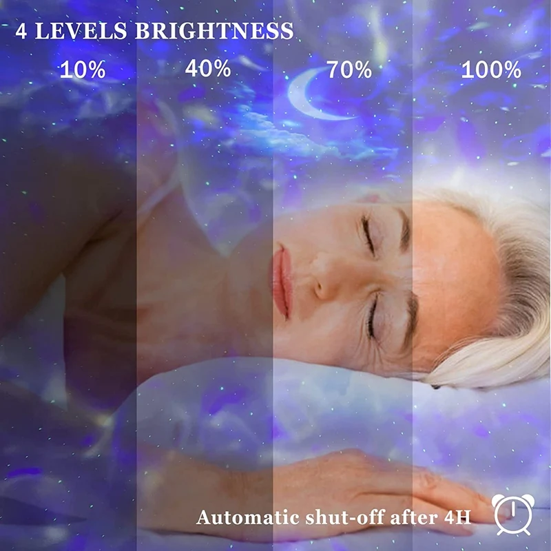 Акция! Звездный проектор Галактический сенсорное освещение Звезда Луна