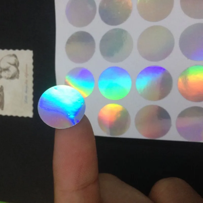 Оптовая продажа лазерная наклейка голограмма наклейки размером 1 5 см 3000 шт.