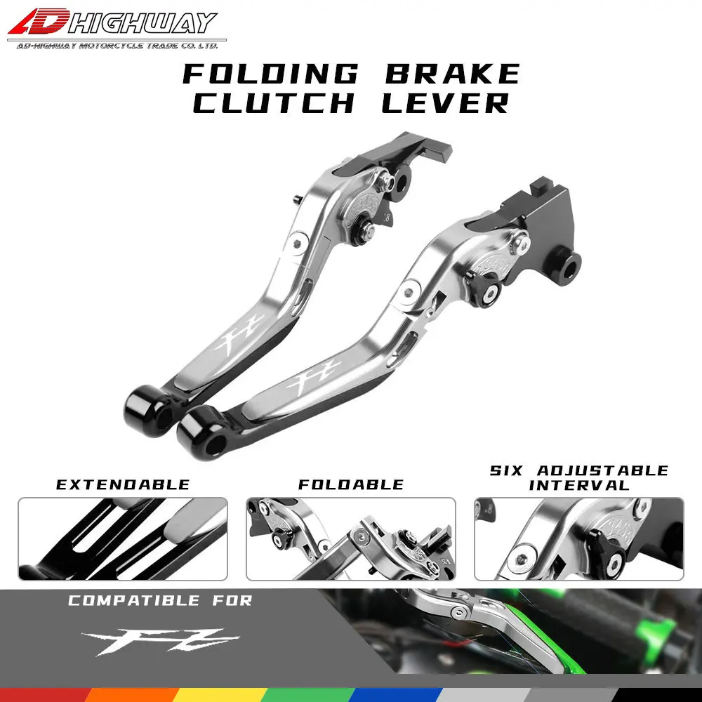 

Регулируемые складные рычаги тормозной муфты для YAMAHA FZ 10 2016-2019 FZ 09 2014-2019 FZ 1 FAZER 2006-2015 FZ 6 FAZER 2004-2010