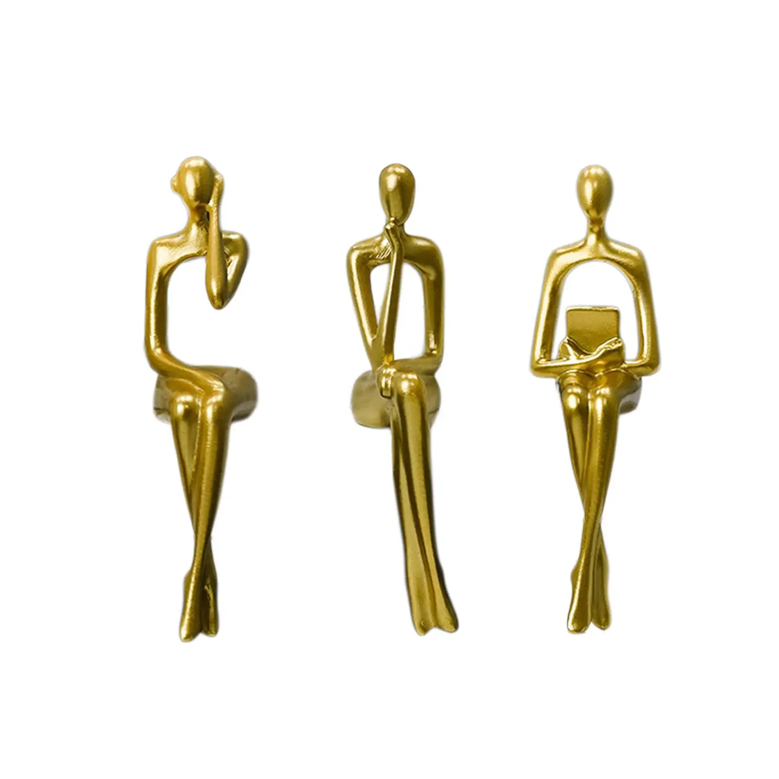 

3 шт. фигурки и скульптуры, абстрактная скульптура для стола, кабинета, Декор