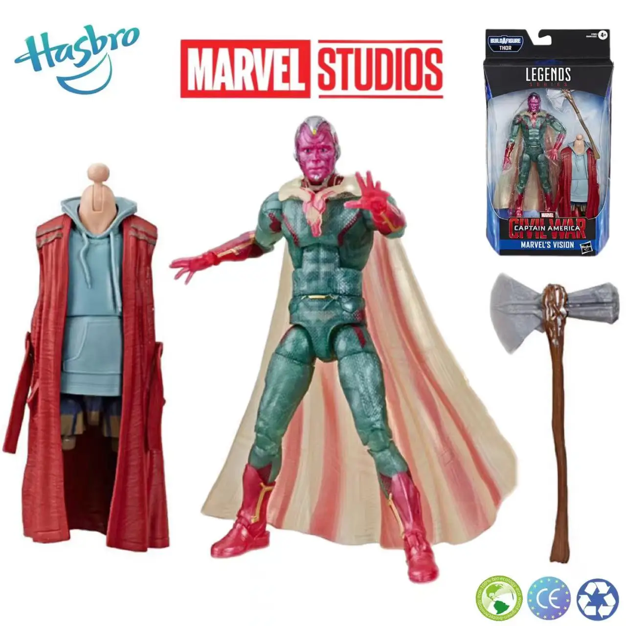 

Фигурки героев аниме Hasbro Marvel Legends Vision MAR-VELL в оригинальной коробке, подвижные Аниме фигурки героев, детские игрушки для мальчиков, подарки, ко...