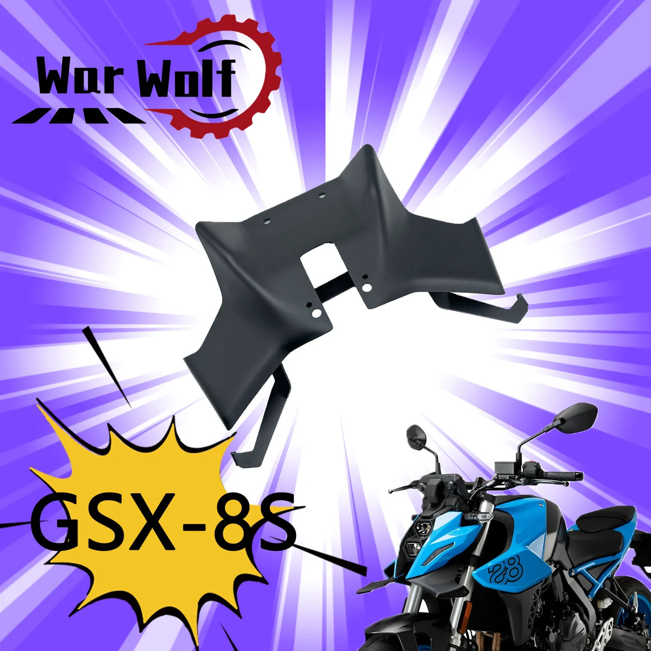 Подходит для Suzuki NEW GSX-8S GSX8S 2023 2024 спортивные мотоциклетные прижимные спойлеры