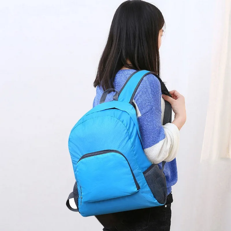 Походная сумка легкий складной водонепроницаемый нейлоновый рюкзак для мужчин и