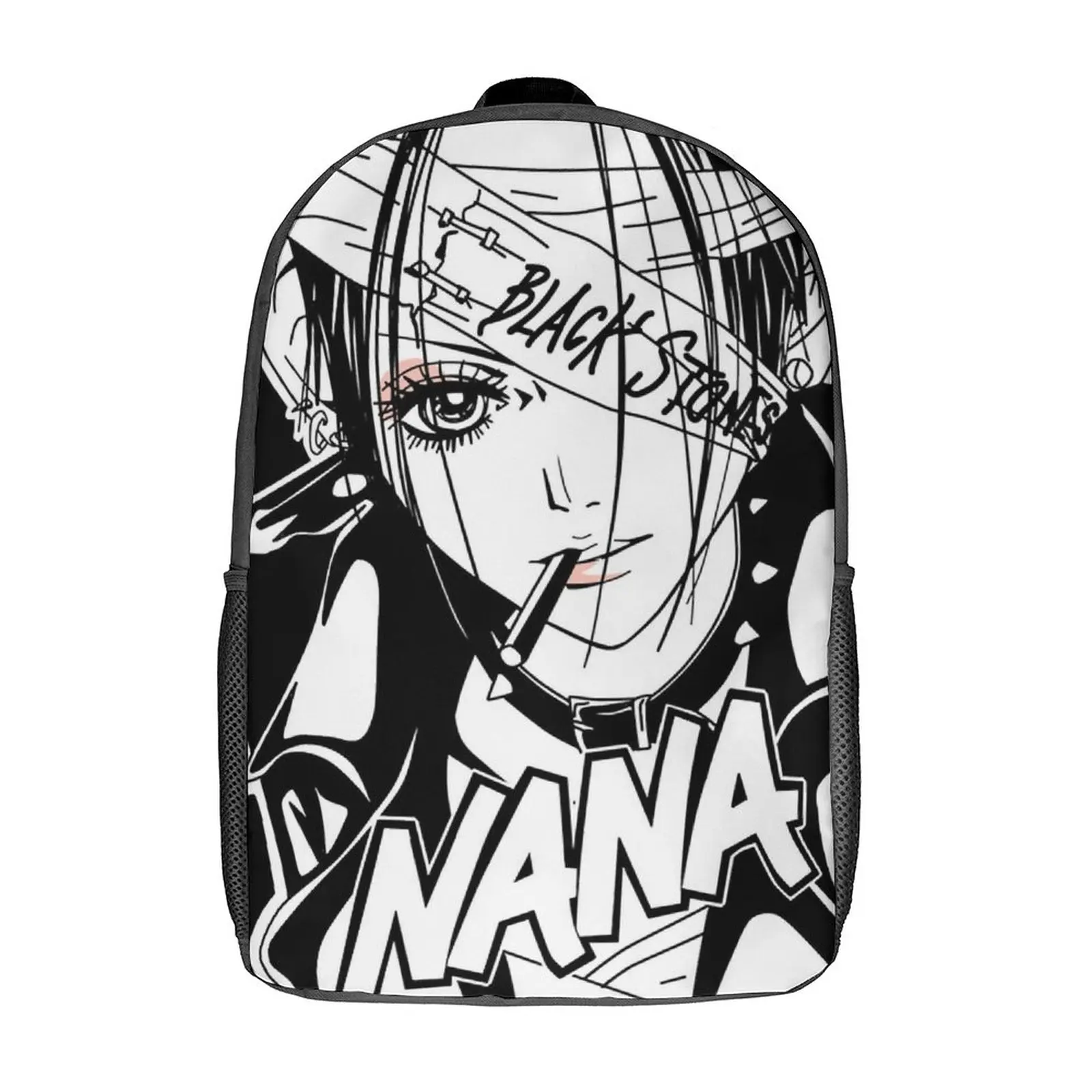 

Нана курительный рюкзак черные камни аниме рюкзаки для колледжа мужские мягкие школьные сумки на заказ Kawaii рюкзак