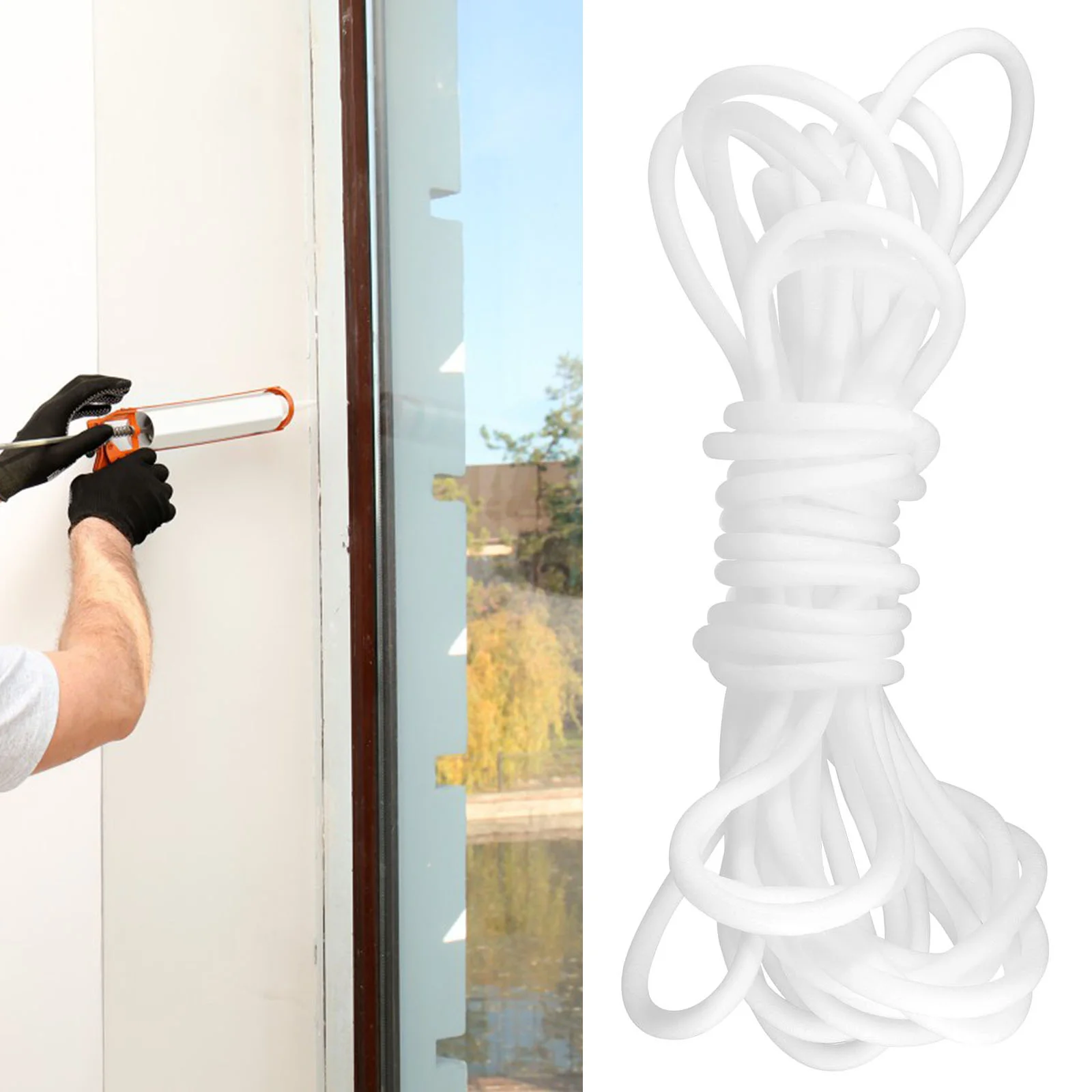 

Foam Gap Filler Strip Concrete Caulk Sealing Vinyl Floor Caulking Foundation Cracks Couch Covers Sofa