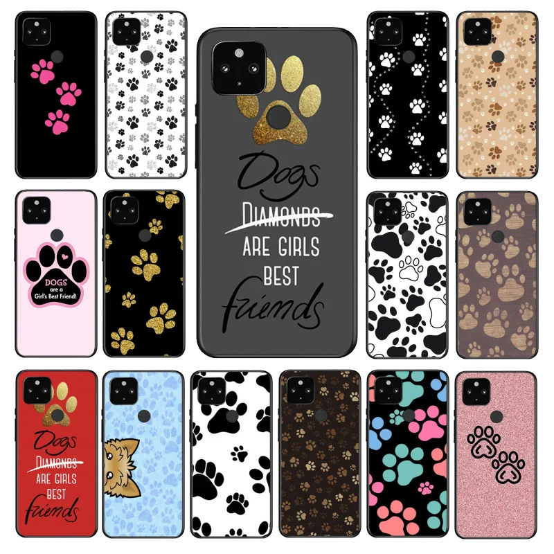 

Dog paw Phone Case for Google Pixel 7 Pro 6A 6 Pro 5A 4A 3A Pixel 4 XL Pixel 5 6 4 3 XL 3A XL