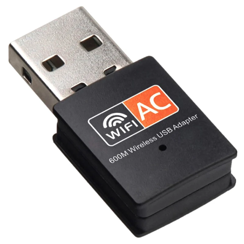 

Двухдиапазонный USB Wi-Fi адаптер 600 Мбит/с 2,4 ГГц + 5 ГГц, беспроводная сетевая карта, беспроводной USB Wi-Fi адаптер, Wi-Fi ключ, сетевая карта для ПК