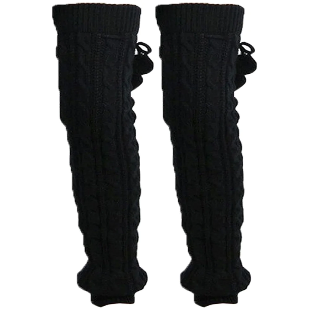 

Гетры, зимние носки, теплые женские чехлы, Вязаные чехлы для ботинок