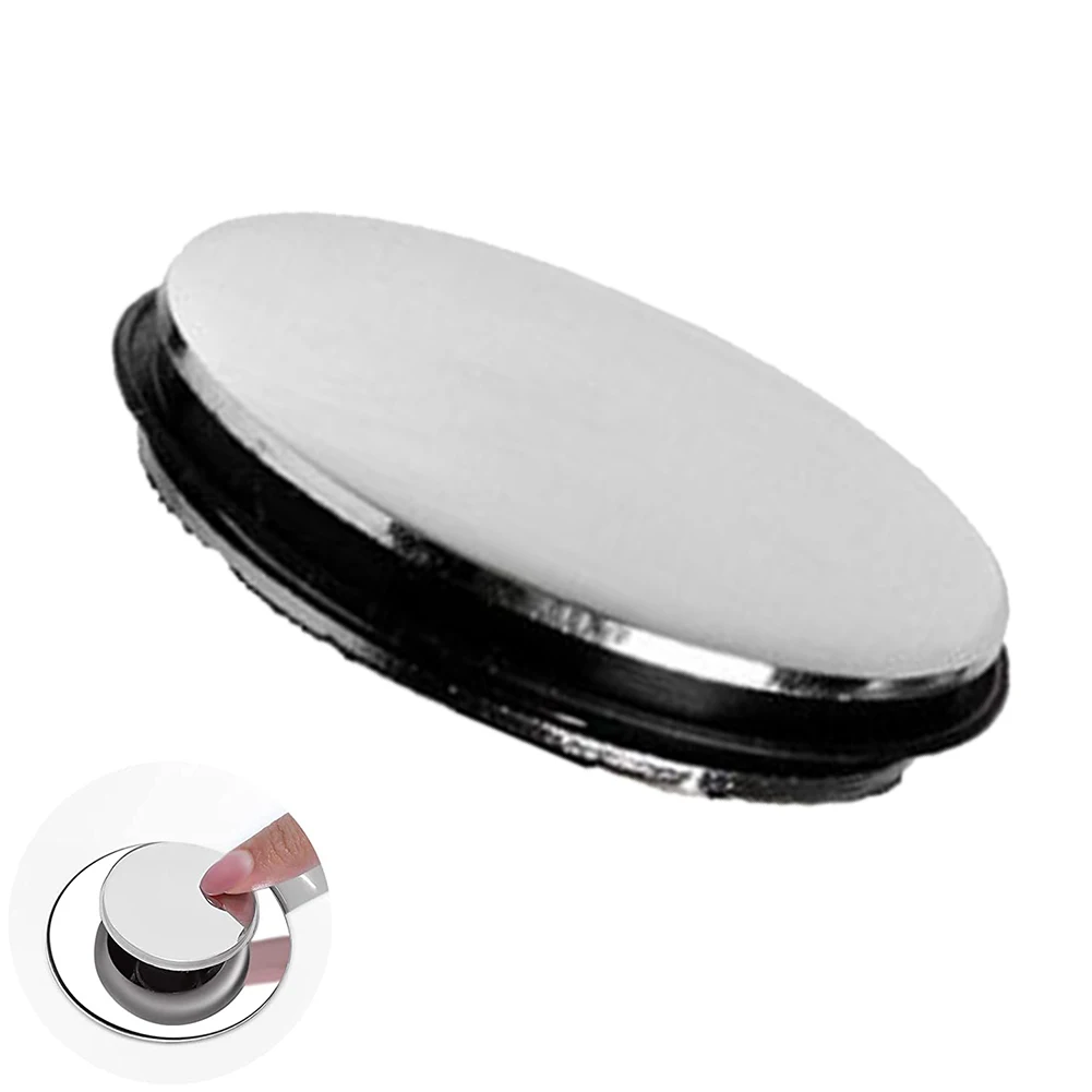 

1Pc Sink Plug Replacement Kitchen Sink Accessories 38mm Sink/Basin Waste Plug Cap Pop Up Click Bathroom Basin Sink Bathtub