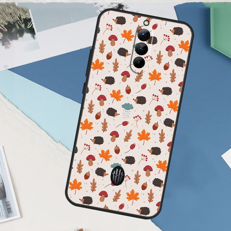 Милый мультяшный чехол с изображением ежа для Red Magic 9 8 10 Pro Plus 6 6S 7S 7 5G 6R RedMagic 9S 8S 10S