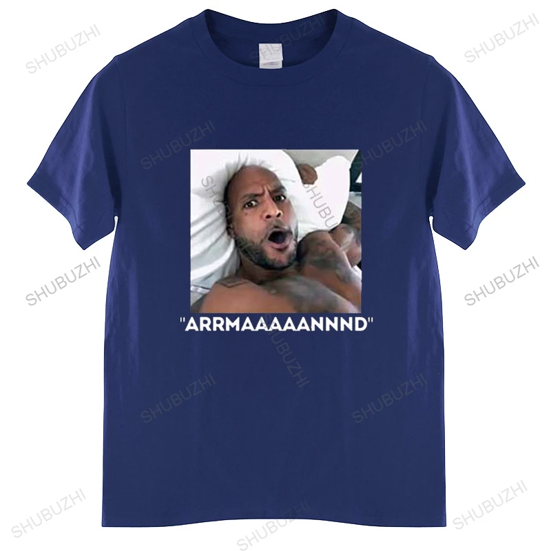 

Armand T Shirt Funny Guy‘s Selfie With Exaggerated Expression T-Shirt EU Size High Quality Novelty Short Sleeves Tee Tops