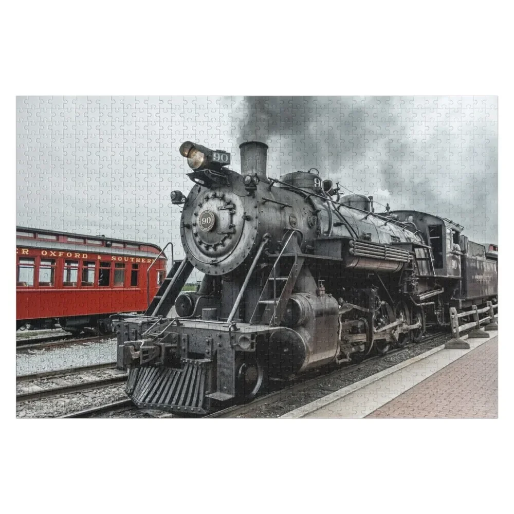 Деревянный пазл Strasburg Locomotive 300 деталей