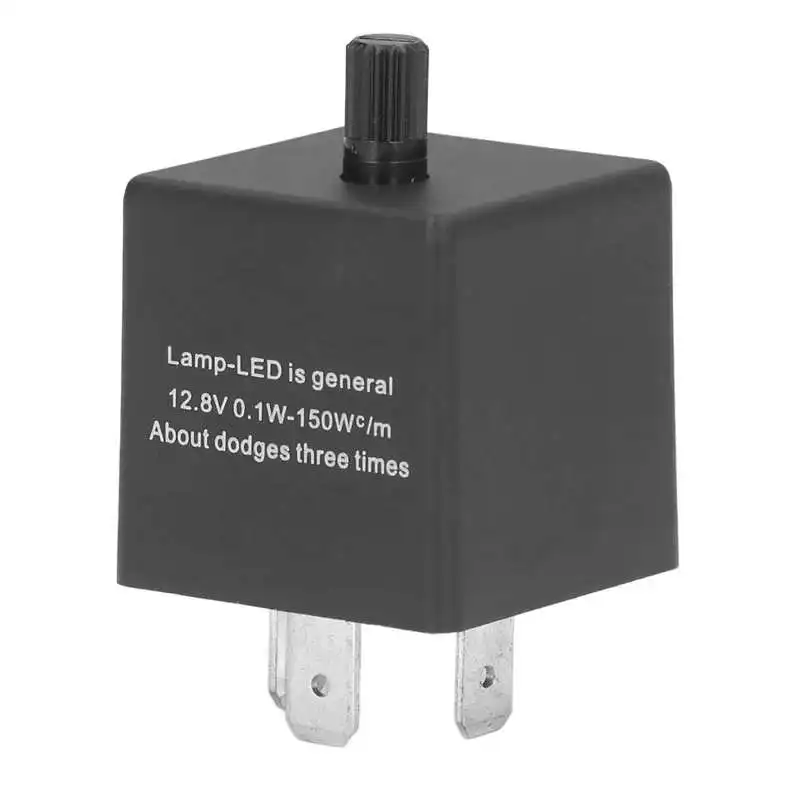 

Adjustable LED Flasher Relay ABS Electronic Flasher Relays for Automobile