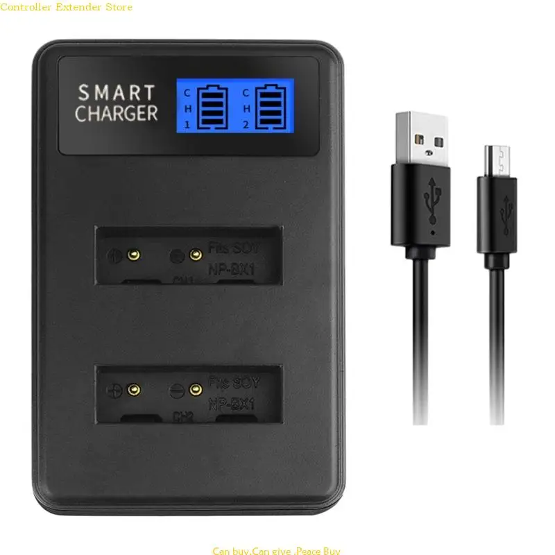 Зарядное устройство с двумя разъемами NPBX1 для камер Cybershot DSCRX100/DSCRX100II