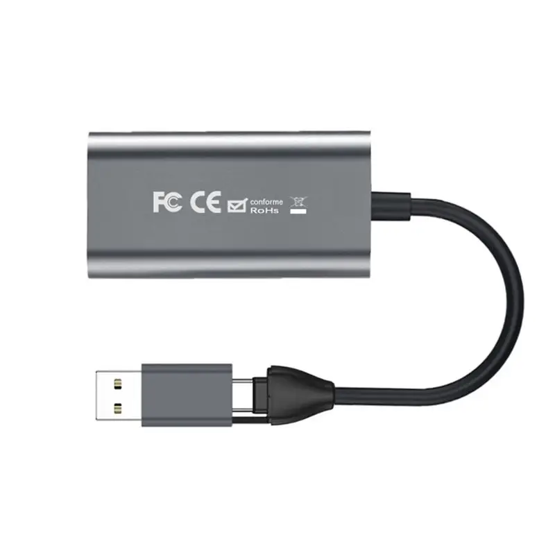 Фото HD 4K USB/Type C карта видеозахвата - USB 3.0 аудио-видео конвертер для компьютера, ноутбука, смартфона, мониторинга - ABVP №5