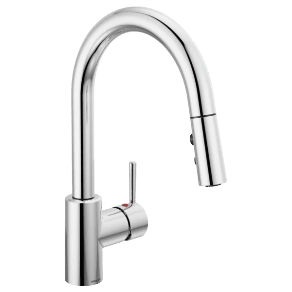 

Single Handle Pull-Down Kitchen Faucet with Enhanced Functionality