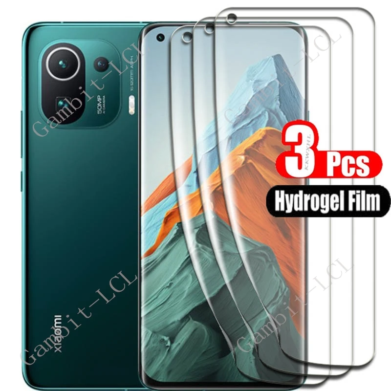 Гидрогелевая пленка для Xiaomi Mi 11 Pro 6 81 дюйма Mi11Pro Mi11 11Pro M2102K1AC мягкая полная защита