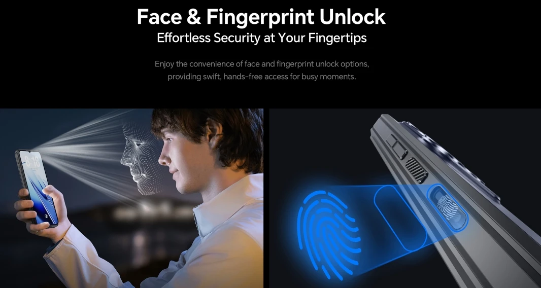 OUKITEL WP52 ЦП с регулировкой яркости 6100 + 120 Гц 6 дюйма [Стандартный Глобальный