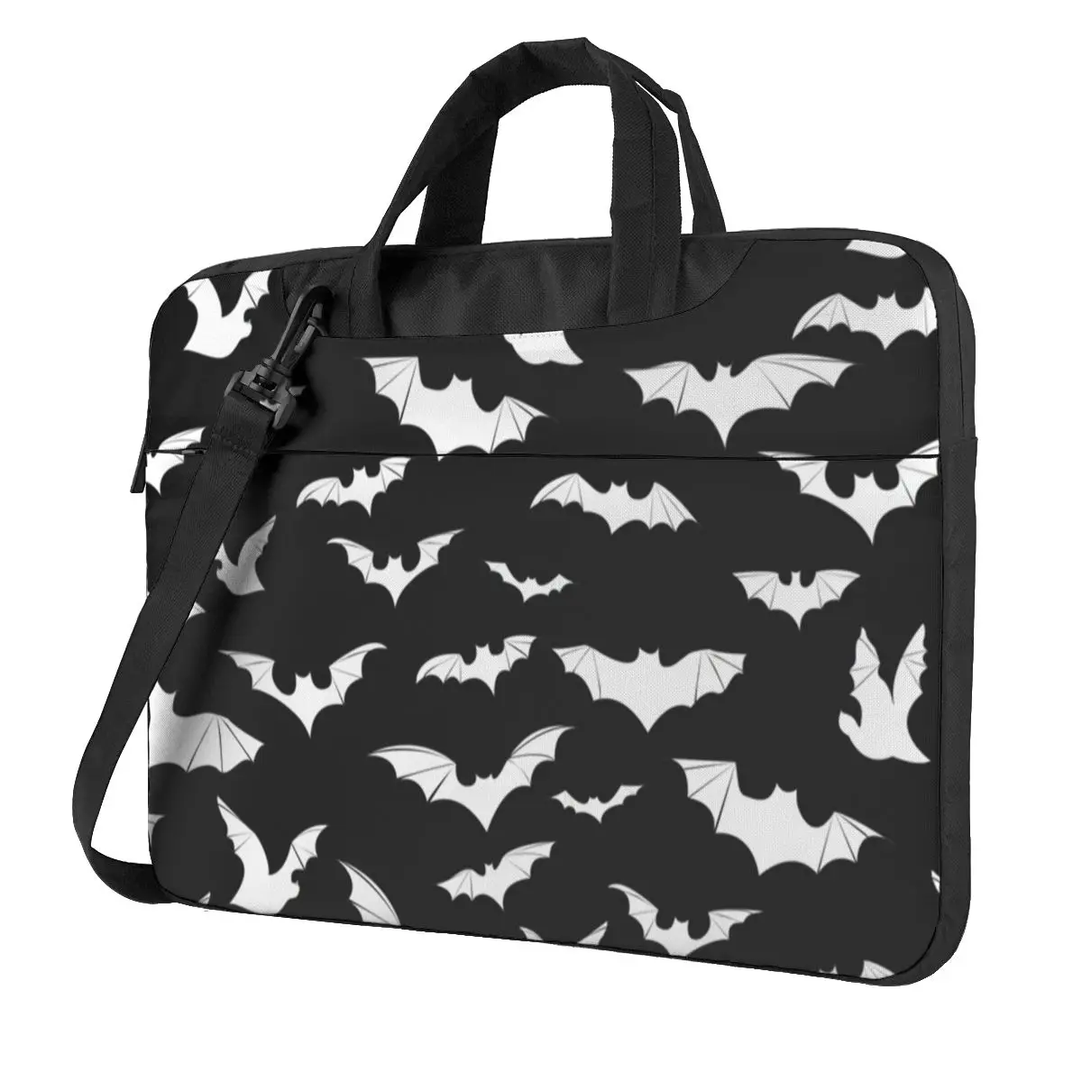 

White Bat Laptop Bag Flying Bats Art For Macbook Air Pro HP Huawei Microsoft Cute Shockproof Case 13 14 15 15.6 Pouch