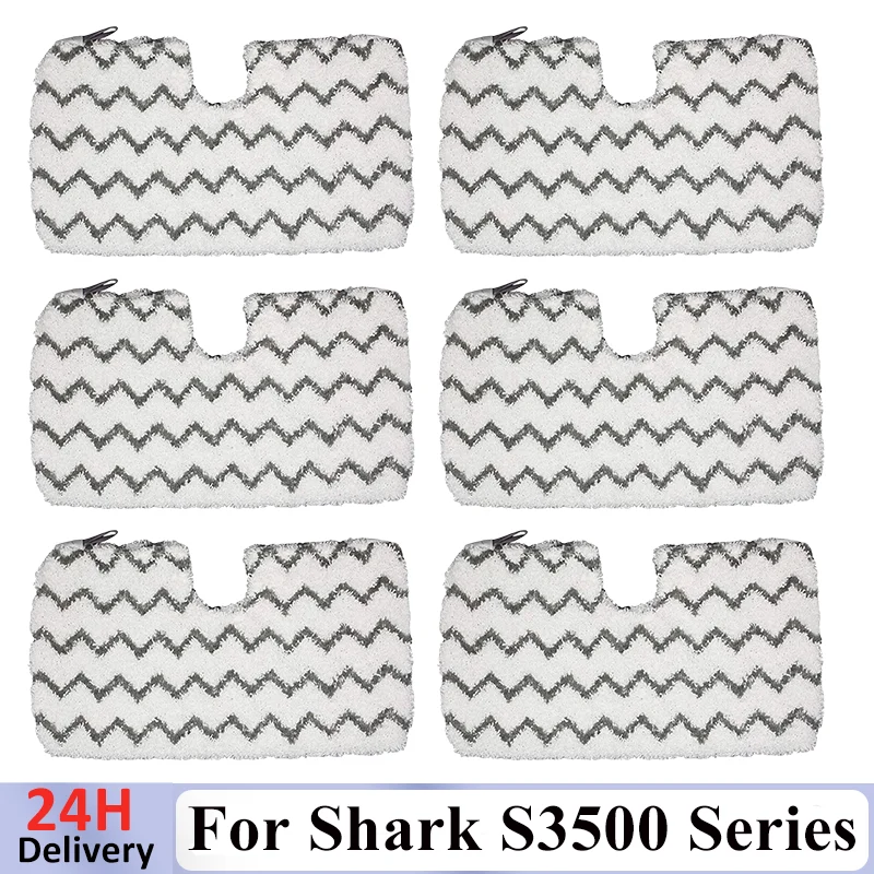 Моющаяся ткань для паровой швабры из микрофибры Shark SE460 S3500 Series S3550 S3501 S3601 S3601D