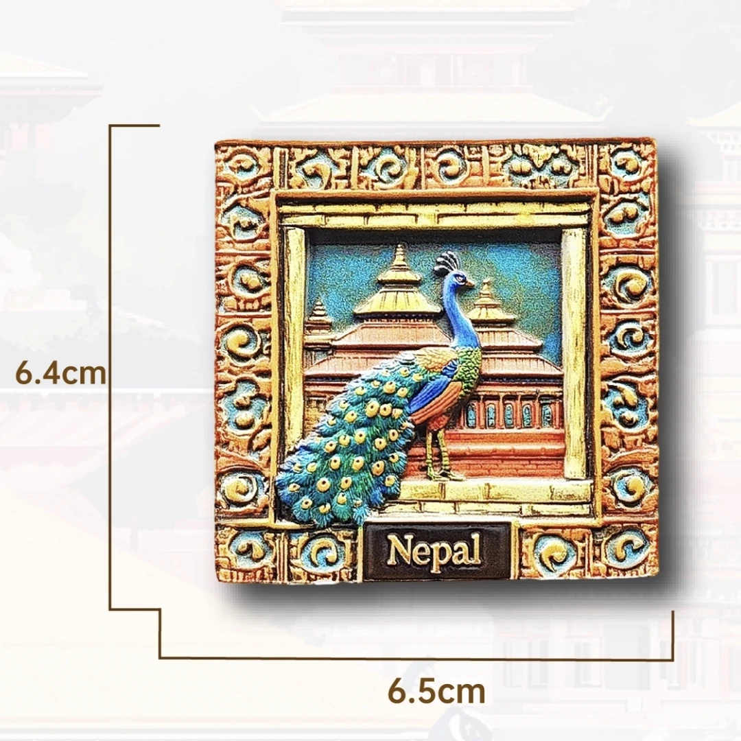 Магниты для холодильника Азия Непал смола 3D