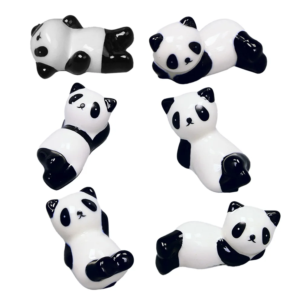 

6Pcs Ceramic Chopsticks Holders Household Chopsticks Holders Chopsticks Stands