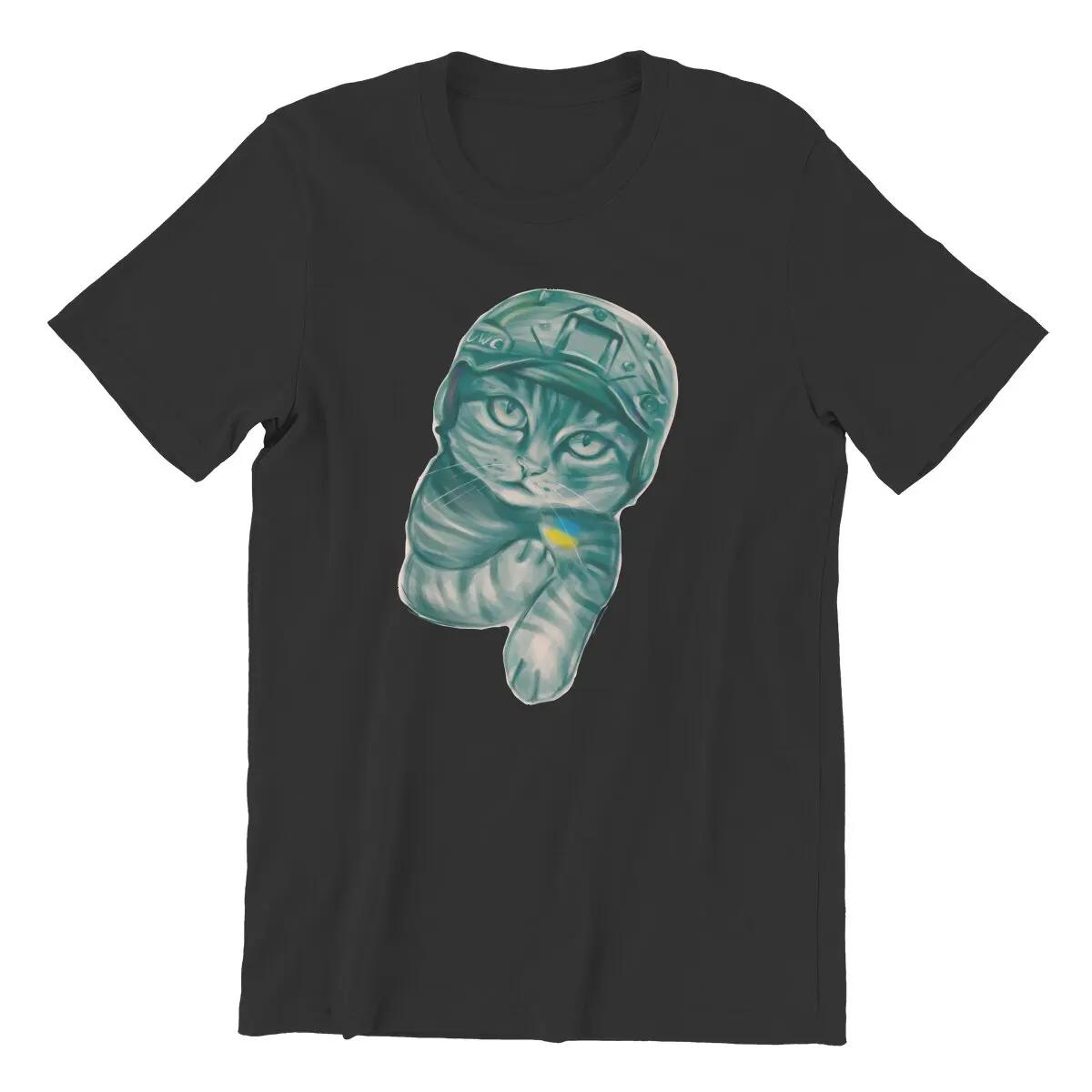 

Unique UWC Where Is Ukraine Here T-Shirts for Men Cotton T Shirt Designer Ukrainian Art Cute Short Sleeve Tee Shirt Summer Tops