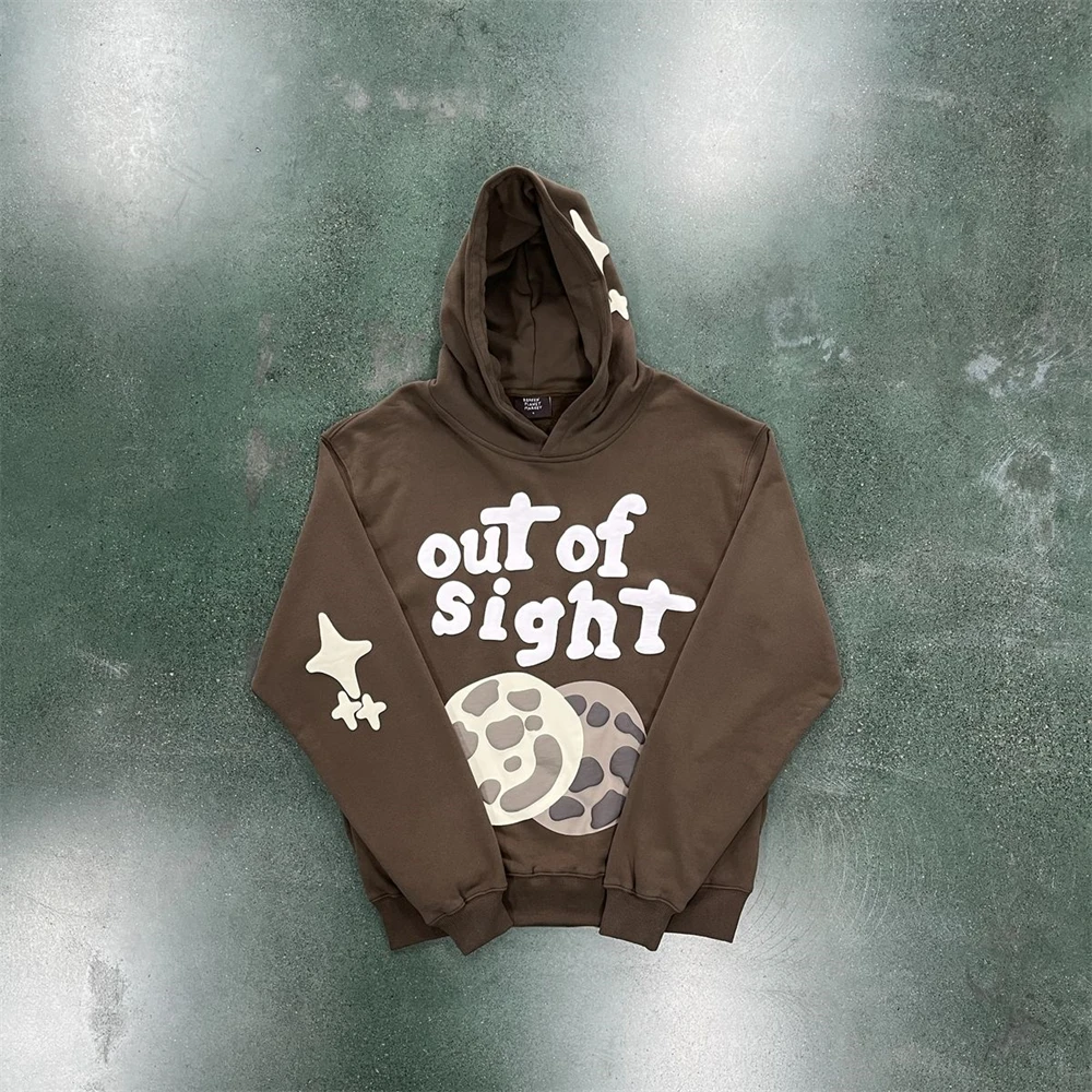 

UK Designer Broken Lanet TRACKSUIT Market 'out of Sight' Hoodie 1:1 Top Quality Jacket Men EU Sizes XS-XL
