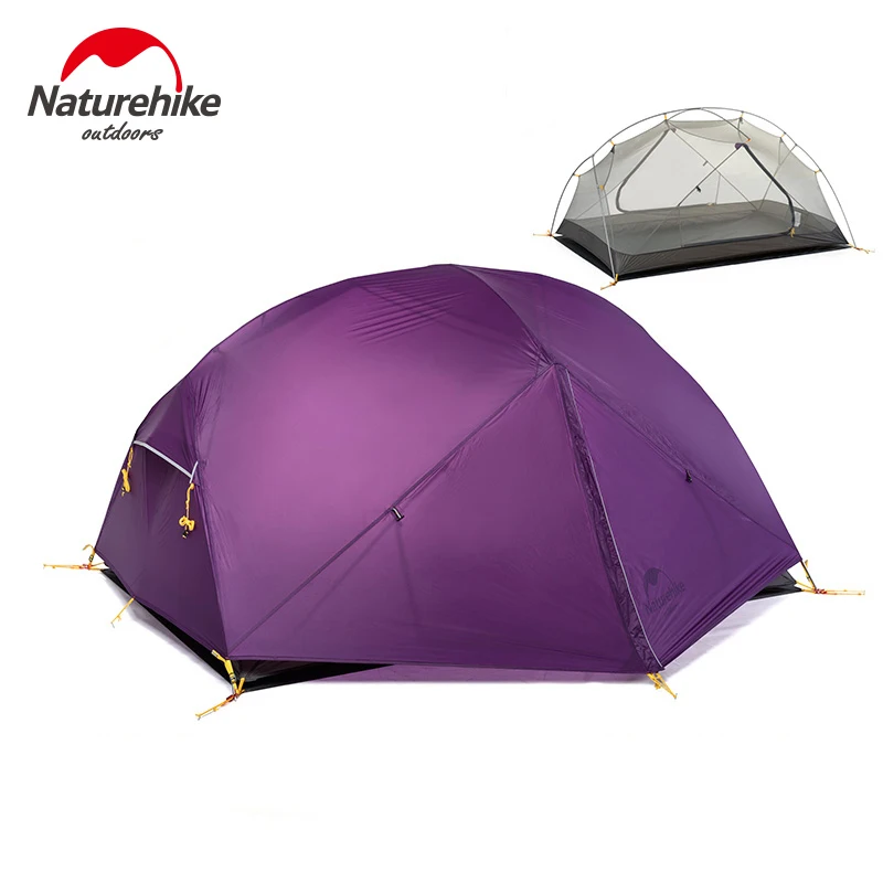Ultralight Outdoor 3 Season Waterproof 20d Nylon Hiking Tent