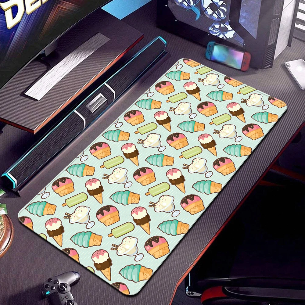 Коврик для мыши милый коврик Kawaii большой нескользящий офисный удлиненный