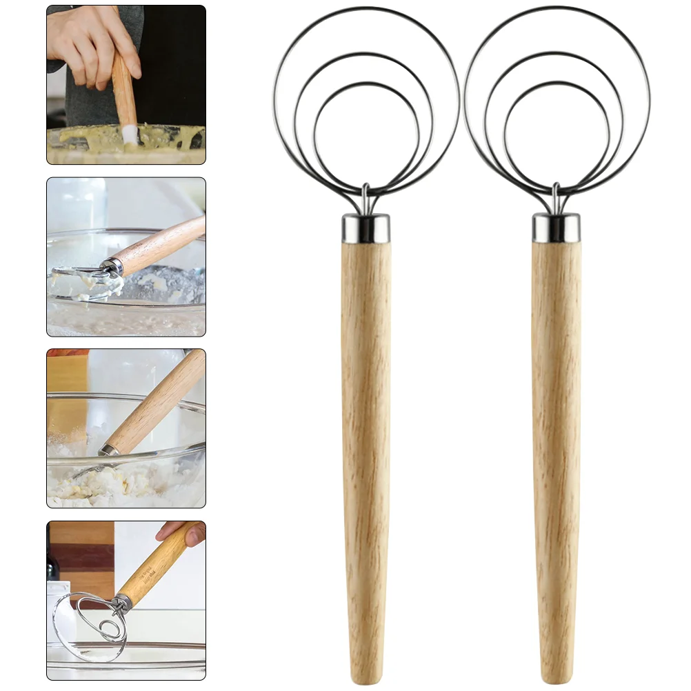 

Whisk Egg Dough Mixer Beater Bread Manual Sauce Whisks Cooking Hand Handheld Baking Stirrer Flour Cream Stainless Steel Mixers