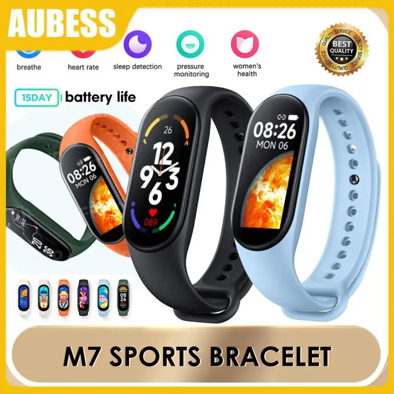 

Fitness Tracker Smartwatch Fashion Smart Watch Blood Pressure Smart Bracelet Sport Watch For Mi Band 7 Heart Rate Wrist Watches