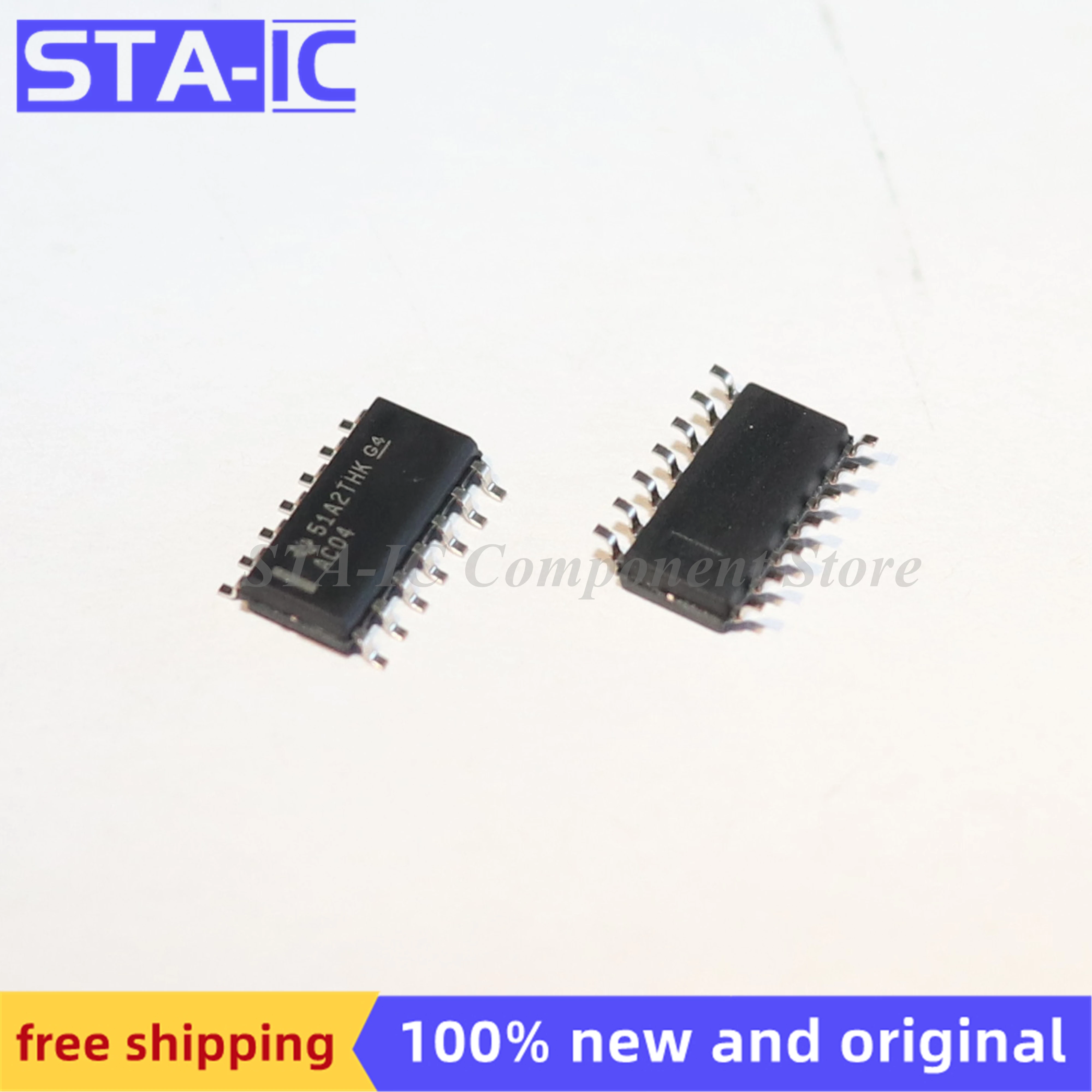 

5 шт./лот SN74AC04DR SOP14 AC04 новый оригинальный Бесплатная доставка