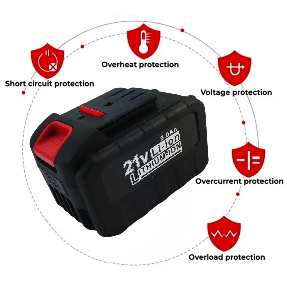 Перезаряжаемый литиевый аккумулятор для гайковерта Dayi 21 в 3000 мАч 6000 9000