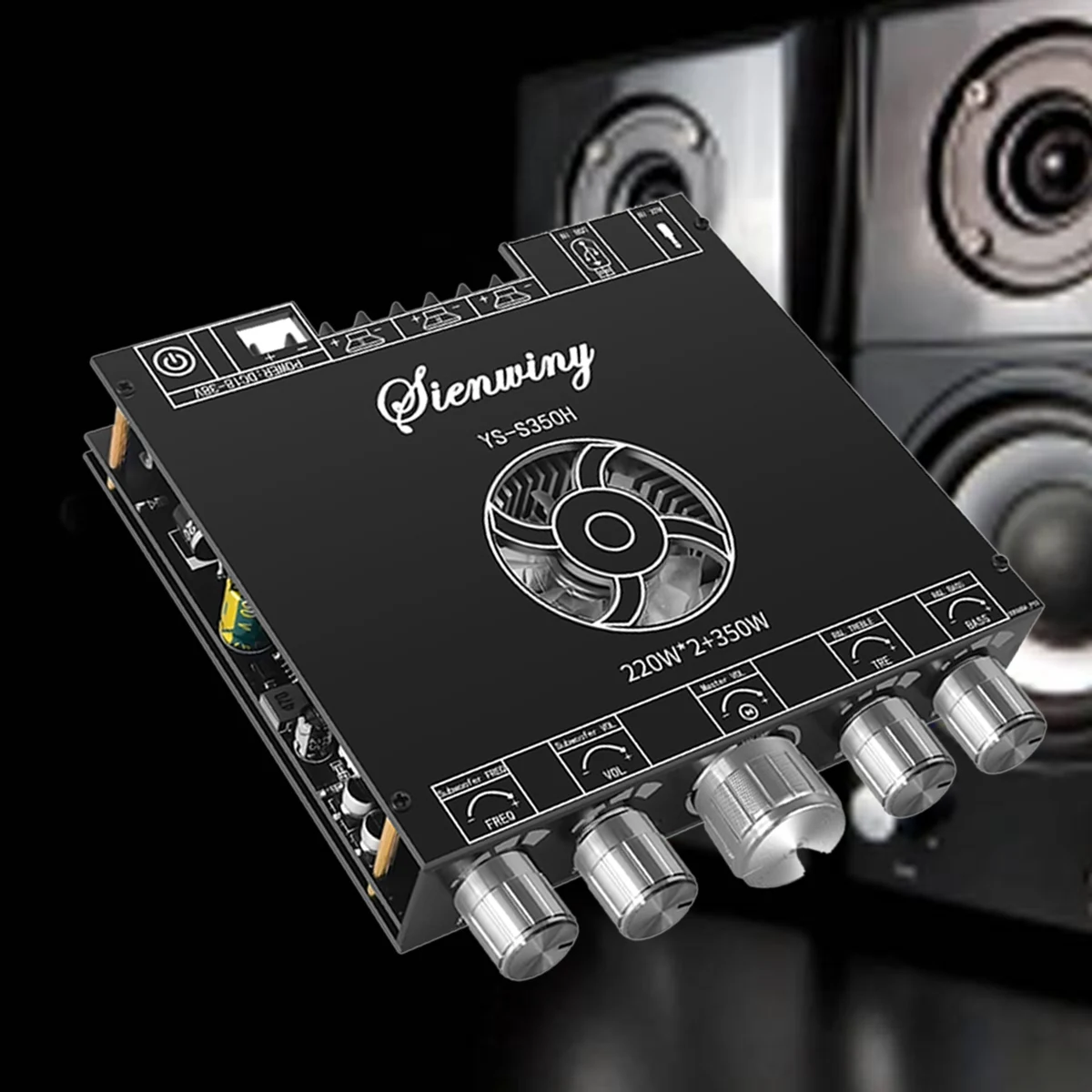 YS-S350H 2 1 канальная Плата усилителя Bluetooth TPA3255 220Wx2 + 350WHigh-Power сабвуфер супер 7498E звука