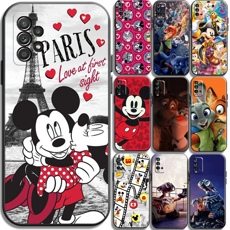 

Disney Mickey Animals Phone Cases For Xiaomi Redmi Note 9 Pro 10 10S 10 Pro POCO F3 GT X3 GT M3 Pro X3 NFC Carcasa Funda Coque