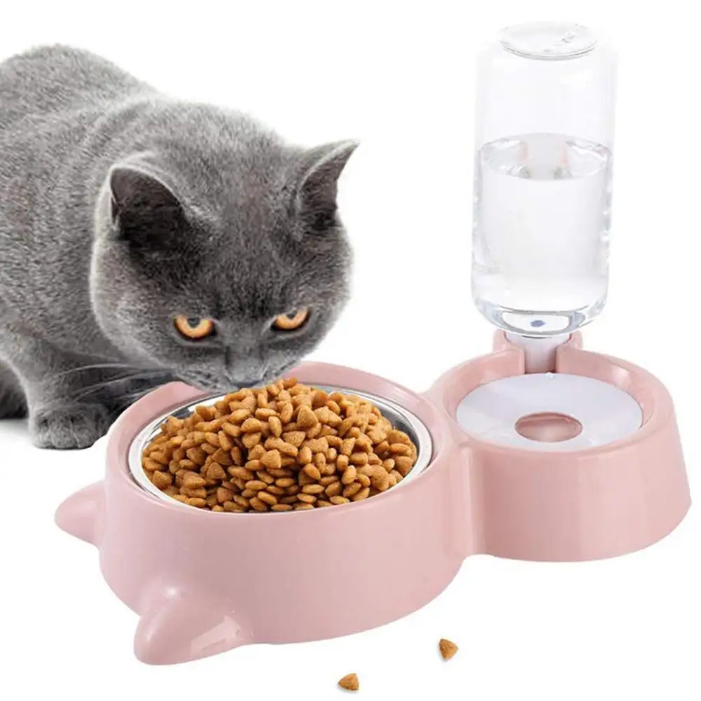 

1.8L Bubble Pet Dog Bowls Cat Water Fountain Automatic Pet Feeder For Dogs Cats Pet Drinking Dispenser Dog Double Bowl