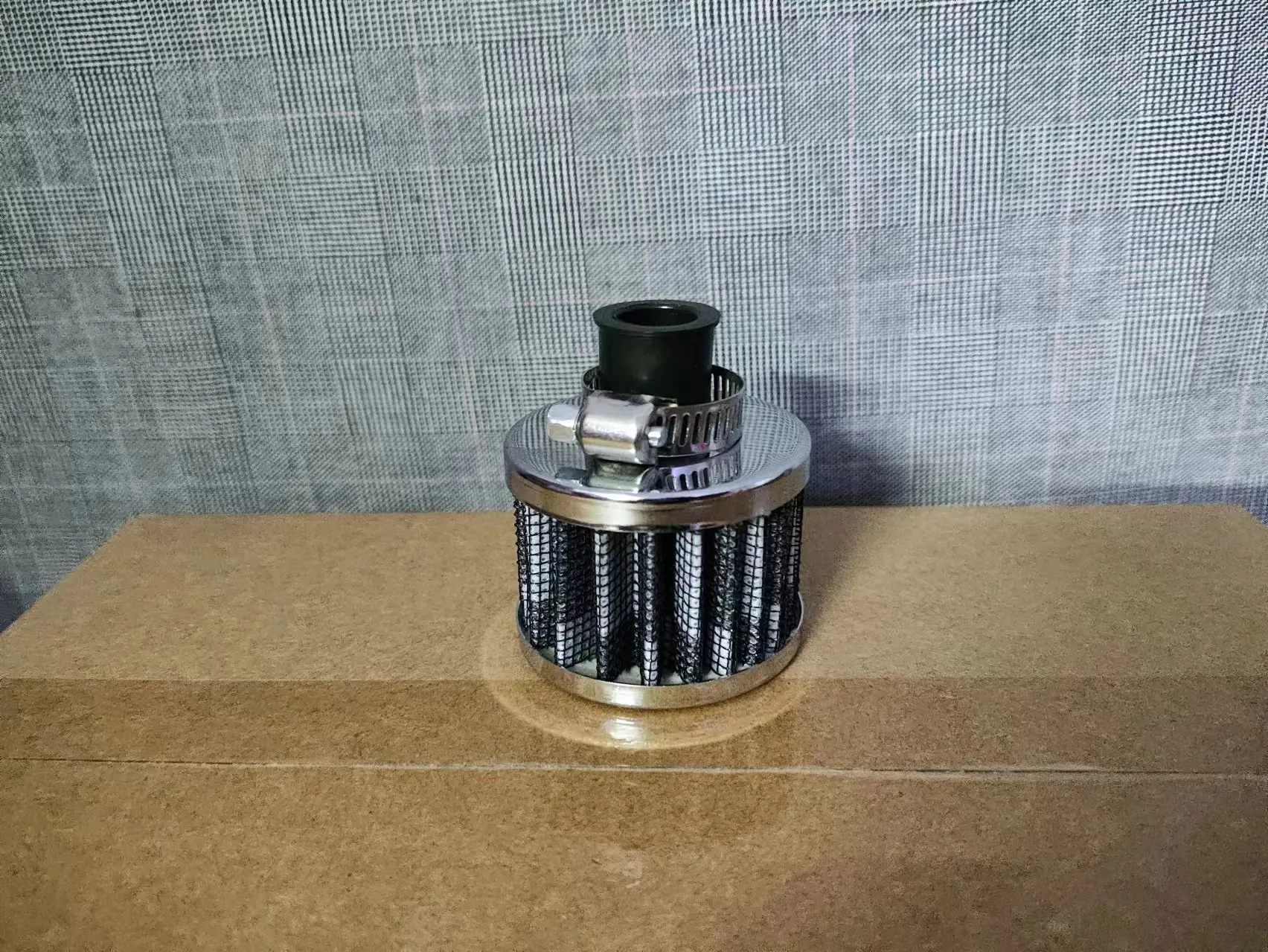 

K & N мотоциклетный мини-универсальный фильтр 12 мм 13963-4 для холодного воздуха с высоким расходом, сапун картера, автомобильные аксессуары KN, впускные воздушные фильтры