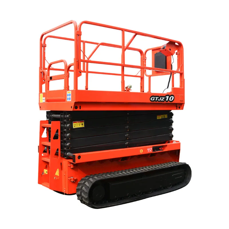 

Qiyun Kinglift crawler self-propelled scissor lift CE certification for hydraulic high-altitude lift with a load of 320kg