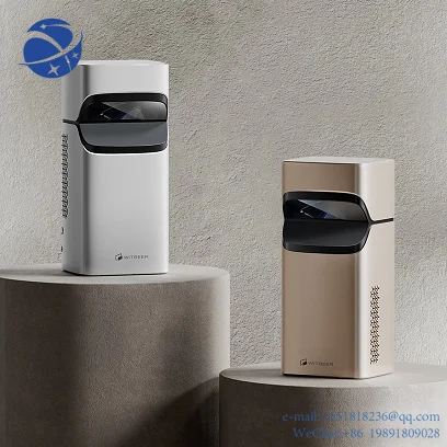 

YYHC Dropshipping M1 Best Cheap Short Throw Floor Wall Projector Mini Home Projector Portable Led Ultra Short Throw Projector