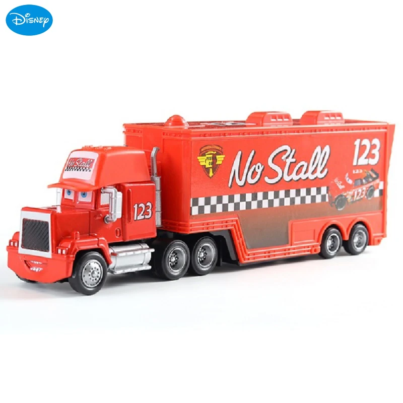 

Disney Truck Pixar Car 3 Lightning McQueen Jackson Storm Uncle Mike 123 Engineering Vehicle Series Model Children Birthday Toys