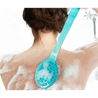 body massage long handled bath brush practical durable soft skin exfoliation shower back scrubber body cleaning brushes