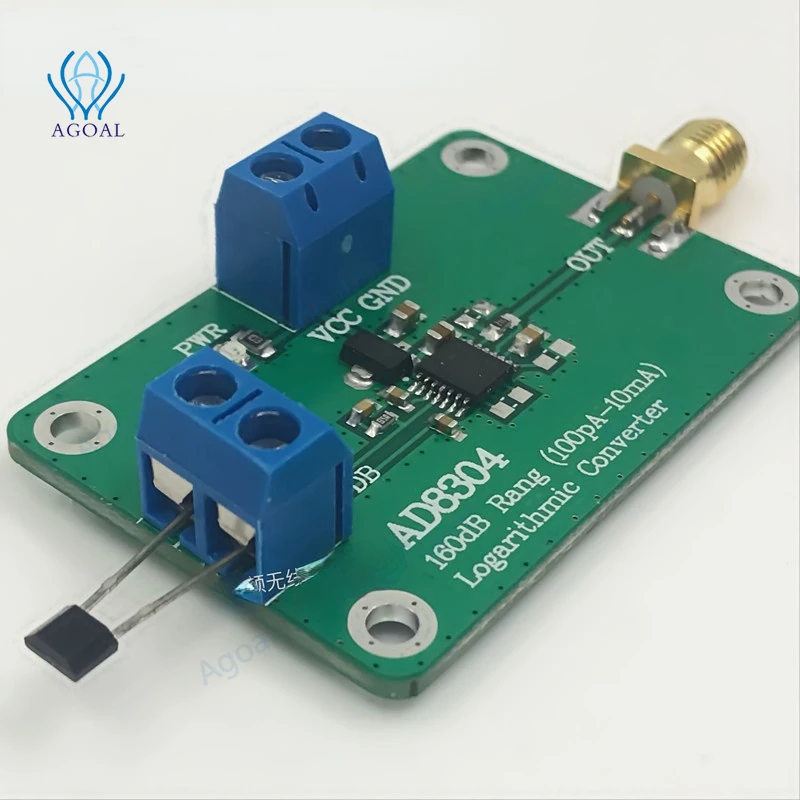 

Логарифмический фотоэлемент AD8304, фотоэлемент/фотоэлемент с изменением диапазона 100 PA-10 мА