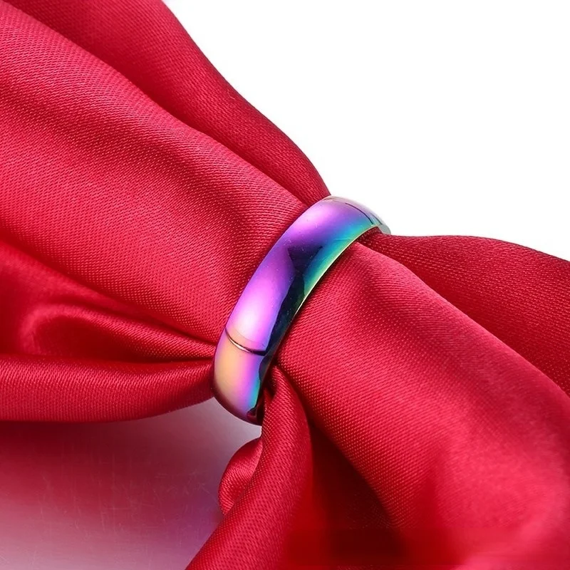 Новый цвет блестящее кольцо из нержавеющей стали Arca ювелирные изделия