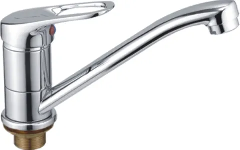 Смеситель для кухни Haiba HB4537-2 с гайкой